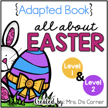 Preview of History of Easter Adapted Books [Level 1 and Level 2] | Easter History Books