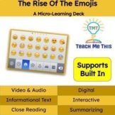 History of Emojis Informational Text Reading Passage and A