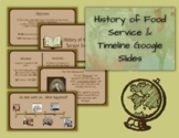History of Food Service & Timeline Project Google Slides
