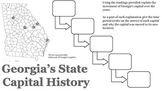 History of Georgia's State Capitals Timeline