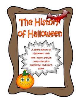 Preview of History of Halloween Activities