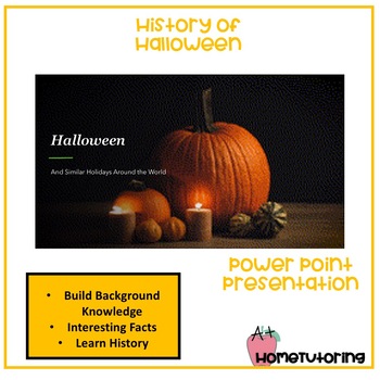 Preview of History of Halloween, All Saints Day, & Similar Celebrations Around the World