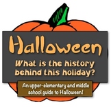 History of Halloween Lesson Guided Reading and Crossword P