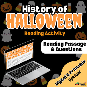 Preview of History of Halloween (Reading Comprehension, Vocab, Short Reponse)