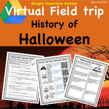Preview of History of Halloween Virtual Field Trip for Google Classroom