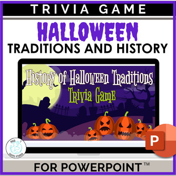 Preview of History of Halloween for social studies:  history and traditions for PPX