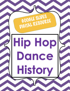 Preview of History of Hip Hop Dance: DISTANCE LEARNING (Google Slides Presentation)