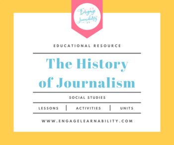 Preview of History of Journalism - PowerPoint Presentation Lesson