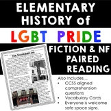 History of LGBT Pride Elementary Paired Reading Comprehension