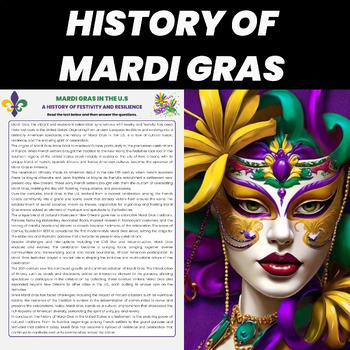 Preview of History of Mardi Gras in the US | History of Fat Tuesday in the US
