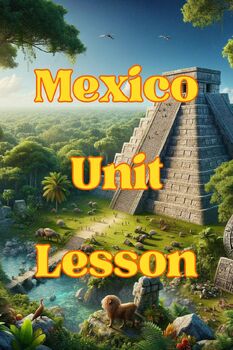 Preview of History of Mexico Unit: Video Webquest Famous People and Wordsearch all in one.