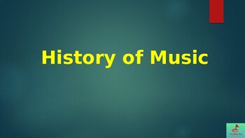 Preview of History of Music: Prehistoric Music