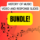 History of Music Student Webquest Series Bundle
