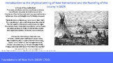 History of New York City- Last Ice Age and Early Geography