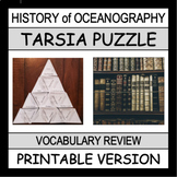 History of Oceanography TARSIA Puzzle | Print, Cut & Ready to Go