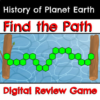 Preview of History of Planet Earth Digital Review Game - Find the Path