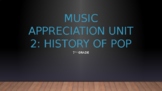 History of Pop Music PowerPoint