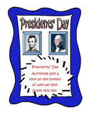 History of Presidents' Day Article and Activities