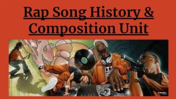 Preview of History of Rap Music & Rap Song Composition Project (BUNDLE PACKAGE)
