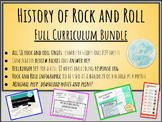 History of Rock and Roll: Full Curriculum Bundle