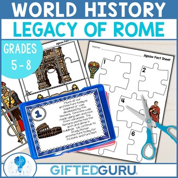 Preview of History of Rome Activities - Roman Legacy and Contributions of the Roman Empire