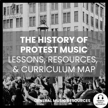 Preview of History of Social Justice Movements & Protest Music | Comprehensive Unit
