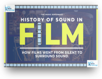 Preview of History of Sound in Film - FULL LESSONS