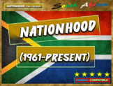 History of South Africa: PART 4 of 100-slide, 4-PART UNIT 