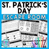 History of St. Patrick's Day Escape Room - Task Cards - Re