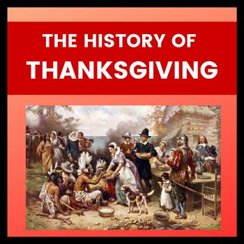 Preview of History of Thanksgiving, No Prep Lesson, Thought Provoking Gratitude Questions