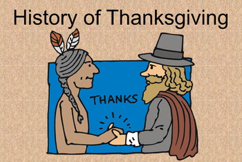 Preview of History of Thanksgiving SMART Notebook