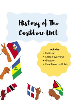 Preview of History of The Caribbean Unit Resource Bundle