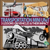 History of Transportation Mini Unit - boats, horses, bikes