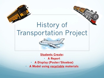 Preview of History of Transportation Project