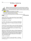 History of Valentine's Day Close Reading/Summary Writing-8