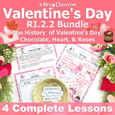 History of Valentines Day Chocolate Roses Heart Reading Bu
