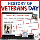 History of Veterans Day Activities | Reading Passages and 