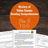 History of Video Games Reading Comprehension #deafedmusthave