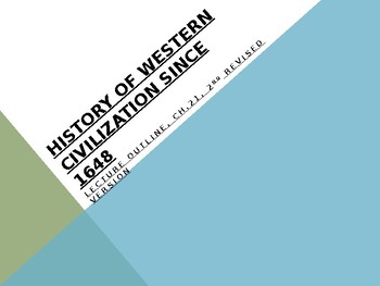 Preview of History of Western Civilization from 1648,powerpoint, ch.21, 1830 to 1848