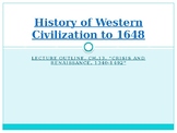 History of Western Civilization to 1648, powerpoint, High 