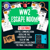 History of World War II Escape Room Lesson Plan and Activi