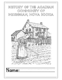 History of the Acadian Community of Meteghan Nova Scotia