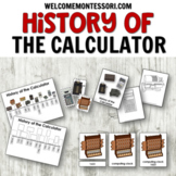 History of the Calculator - timeline activities for logic 