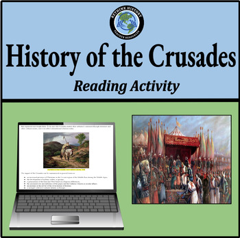 Preview of History of the Crusades | Islamic and Medieval History | Reading Activity