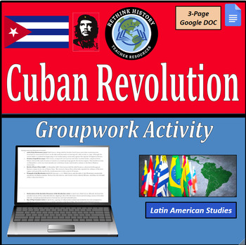 Preview of History of the Cuban Revolution | Group-work Project | Latin American Studies
