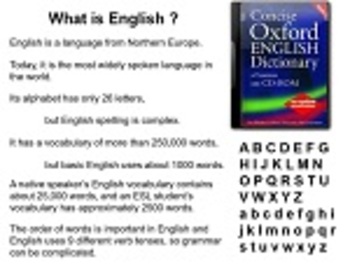 Preview of History of the English Language PPT