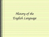 History of the English Language Power Point