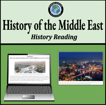 Preview of History of the Middle East | History Reading Activity | Islamic History