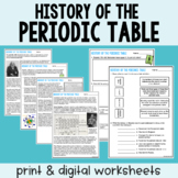 History of the Periodic Table Guided Reading