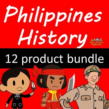 Preview of History of the Philippines Bundle - 12 Products